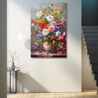 Beautiful Flower Vase Painting